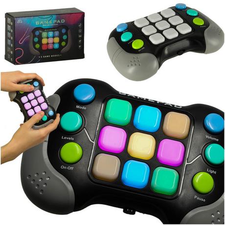 B2X  Console sensoriale da gioco antistress nera 