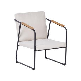 Beliani Set lounge pour jardin en Acier Industriel VEZZANA  