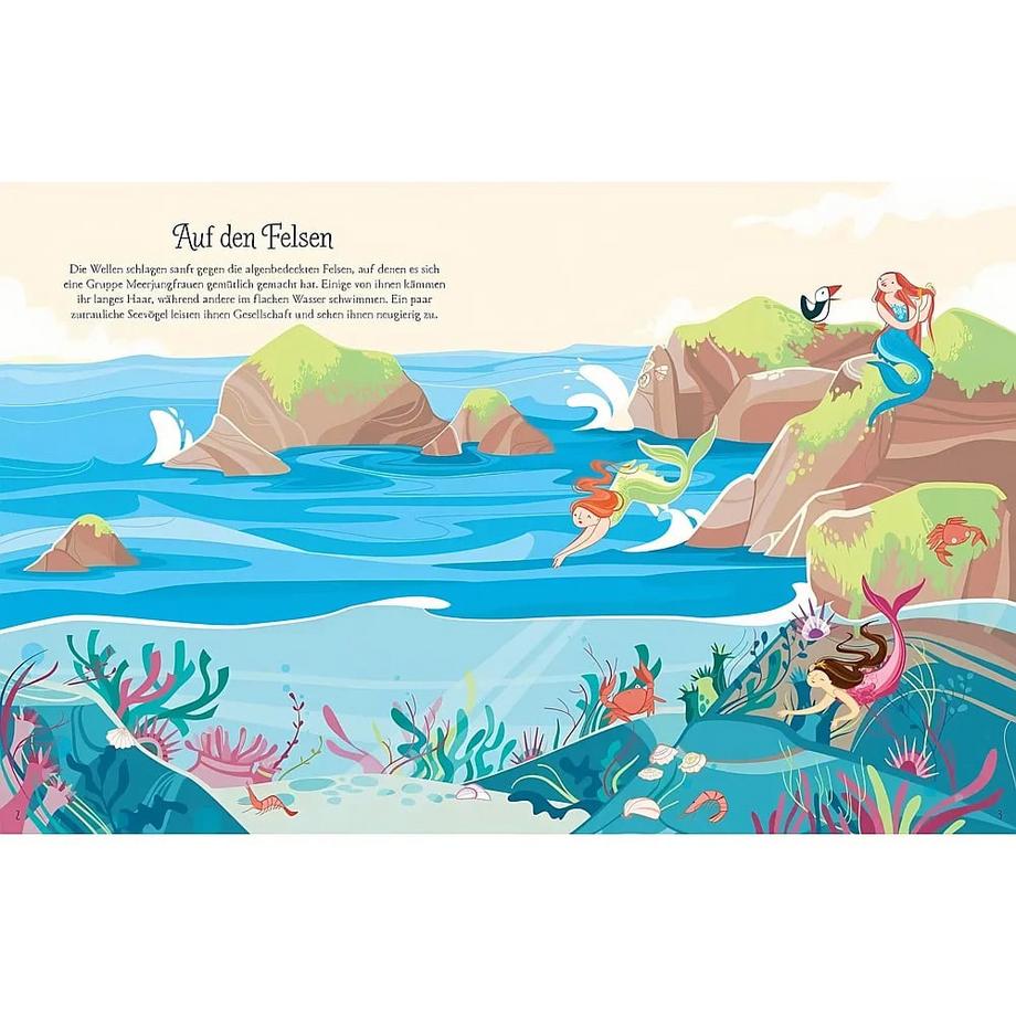 Usborne  Mein funkelndes Stickerbuch: Meerjungfrauen 