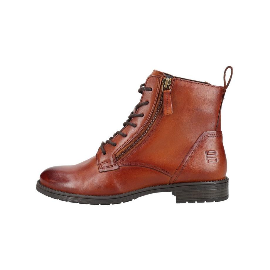 Bagatt Schnürstiefelette mit seitlichem Reissverschluss  