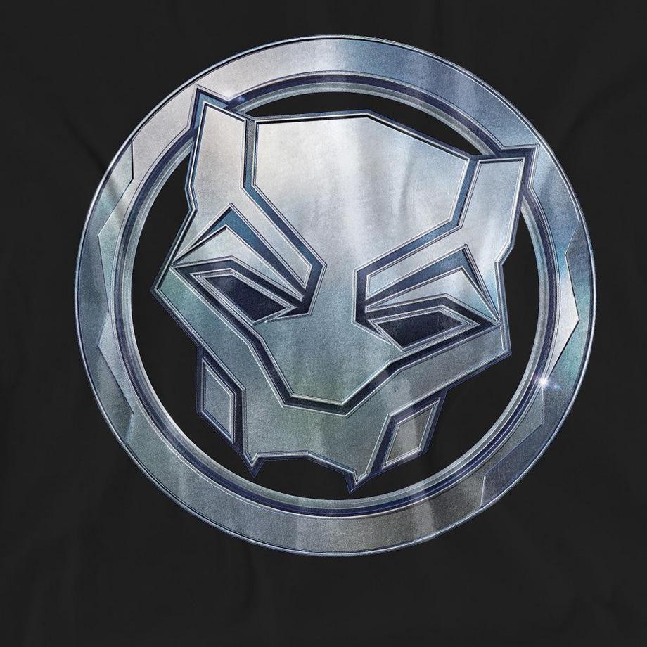 Black Panther Icon T-Shirt mit Grafikdruck  
