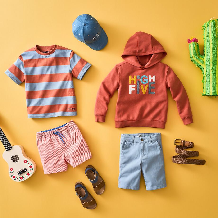 La Redoute Collections  Badeshorts mit Streifenmuster 