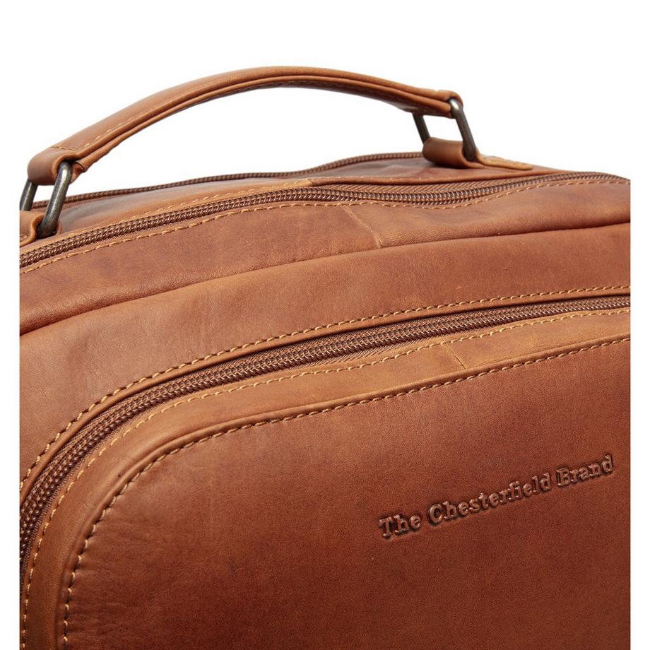 Chesterfield Lennox Leder Laptoprucksack Cognac  