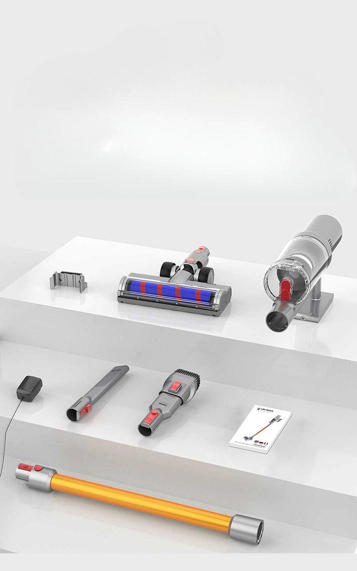 Blue Chilli Kabelloser Smart-Staubsauger mit 27000 Pa Saugleistung und LED-Touchscreen  