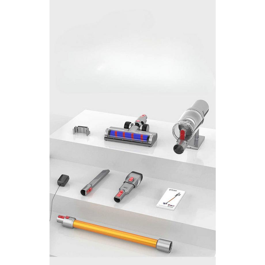 Blue Chilli Kabelloser Smart-Staubsauger mit 27000 Pa Saugleistung und LED-Touchscreen  