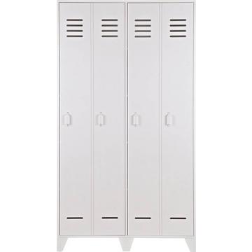 Armoire-vestiaire Stijn blanc FSC