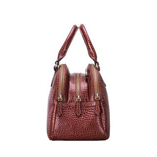 Maxwell Scott  LilianaS Croco -  Bowling Bag Handtasche in Krokodil Optik 