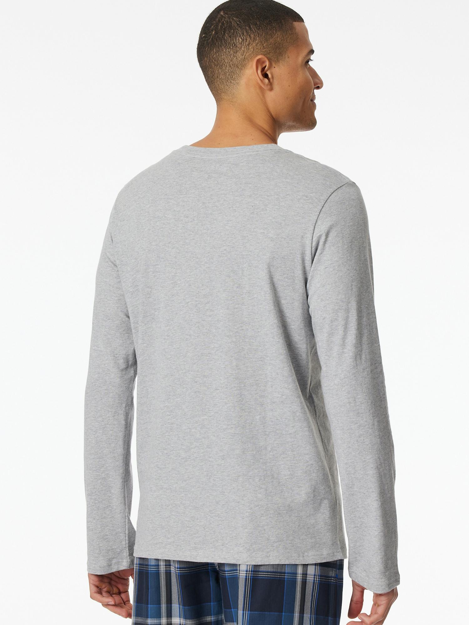 Schiesser Mix + Relax Camicia da pigiama a maniche lunghe  