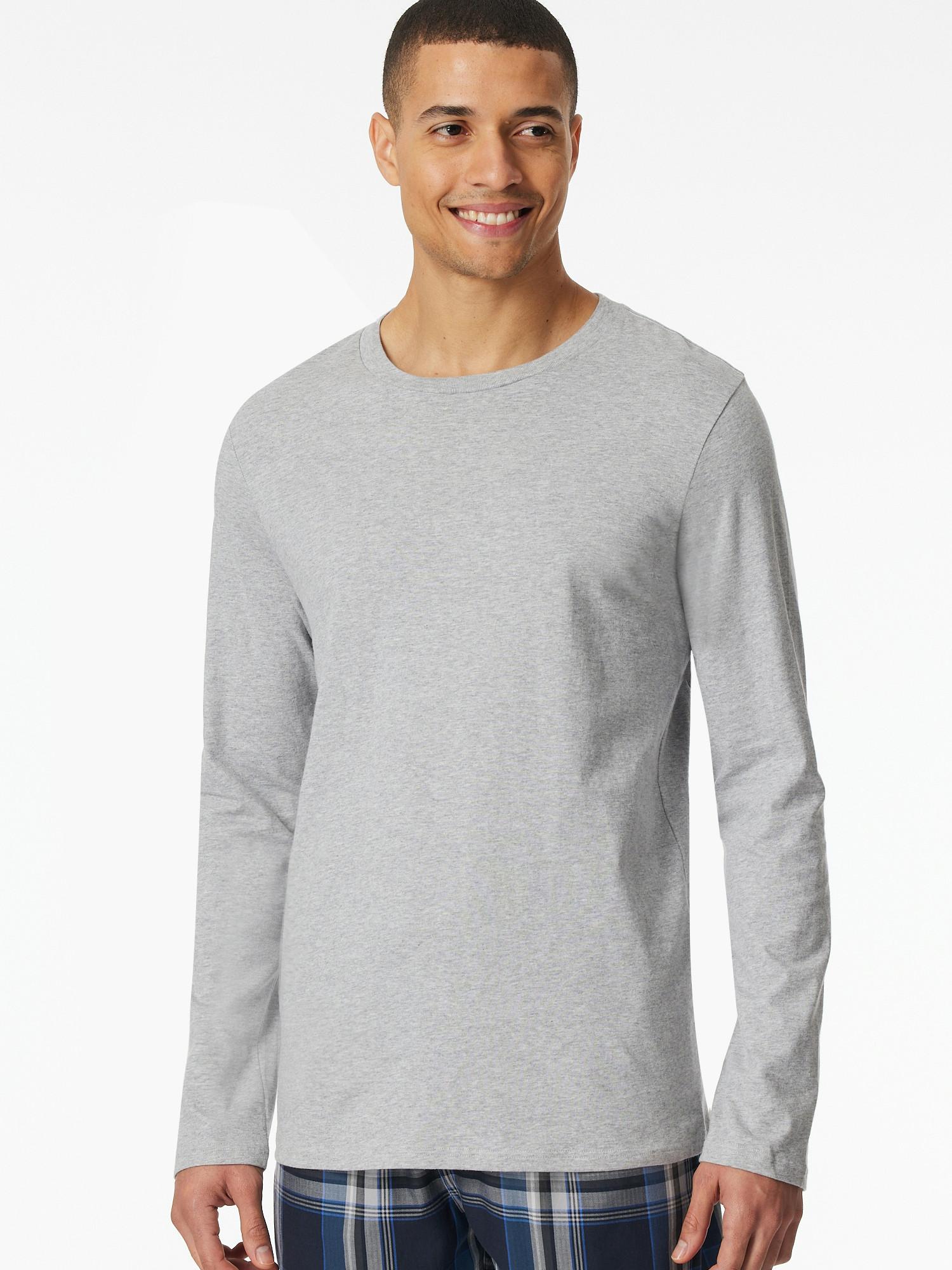 Schiesser Mix + Relax Camicia da pigiama a maniche lunghe  