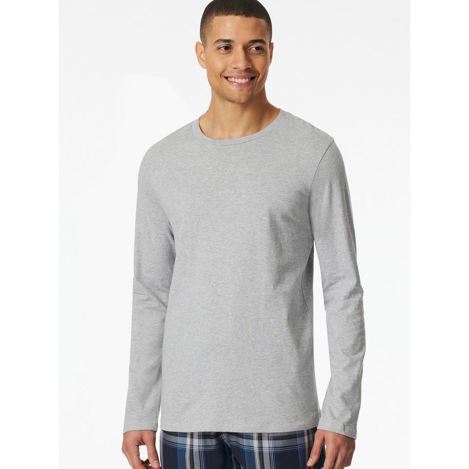 Schiesser Mix + Relax Langarm Pyjamaoberteil  