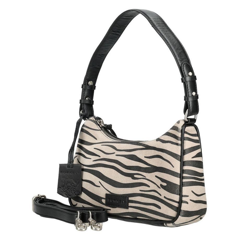 BURKELY Sac Hobo Imprimé Léopard  