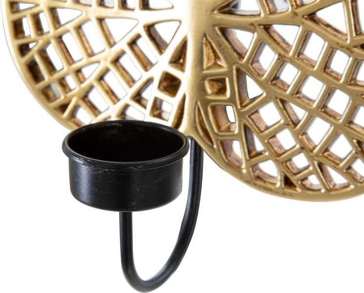 mutoni Portacandele da parete Lotus  