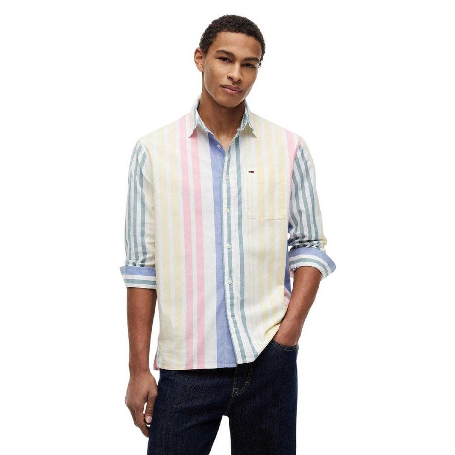 TOMMY JEANS Camicia Leger a Righe  