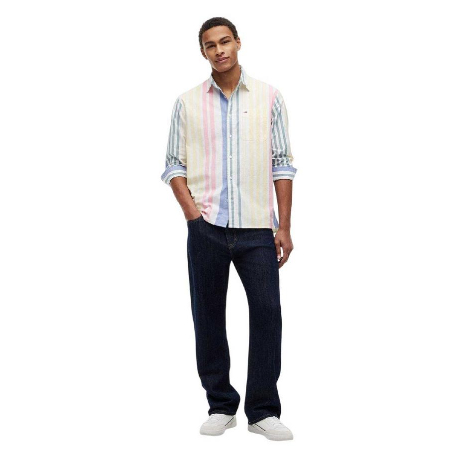 TOMMY JEANS Camicia Leger a Righe  