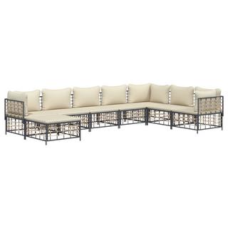 VidaXL Garten lounge set poly-rattan  