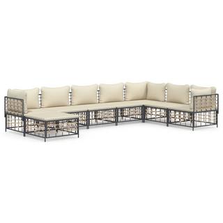 VidaXL Garten lounge set poly-rattan  