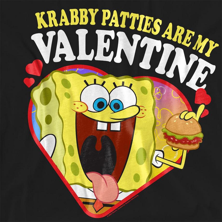 Nickelodeon  T-ShirtKrabby Patties Are My Valentine 