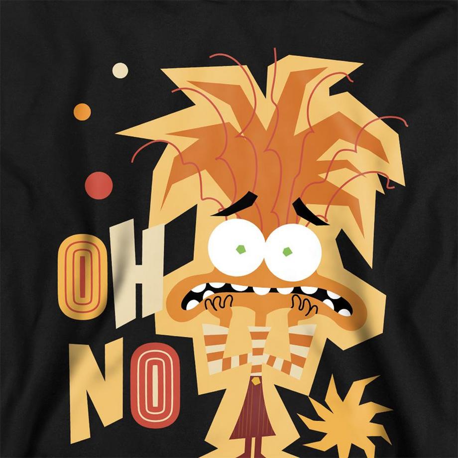 Inside Out  Sweat À Capuche Motif Anxiété 