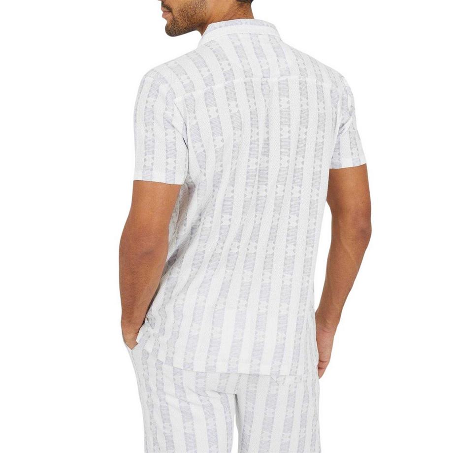 Brave Soul Camicia a maniche corte colletto aperto  