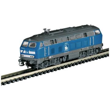 Locomotive diesel 218 054-3 de la presse