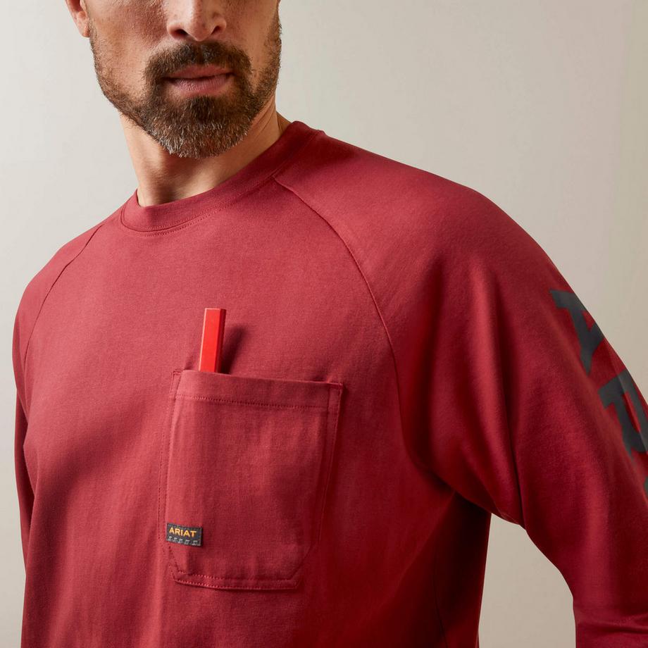 Ariat Rebar Cotton Strong T-shirt Manches Longues  