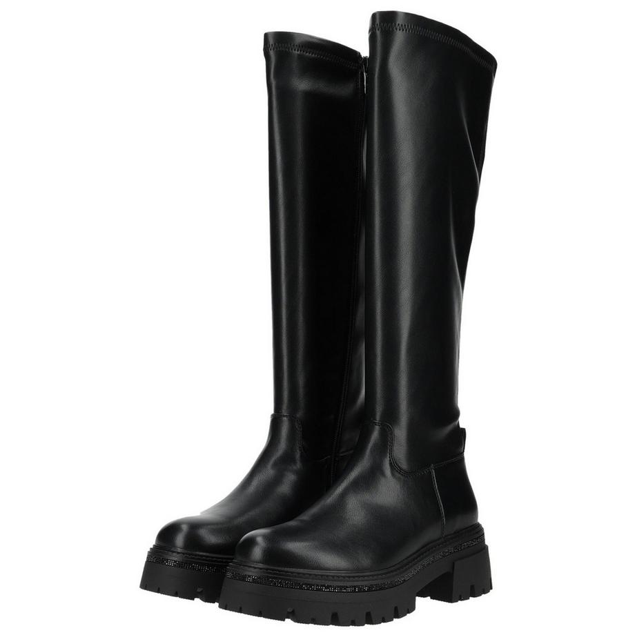 TOM TAILOR Bottes mi-mollet à semelle épaisse  