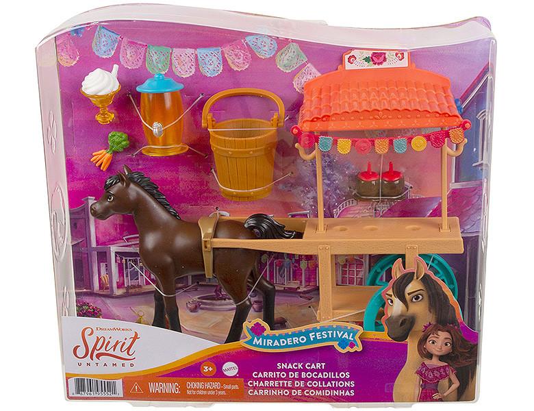 Mattel  Spirit Festivalstand mit Snacks & Pony 