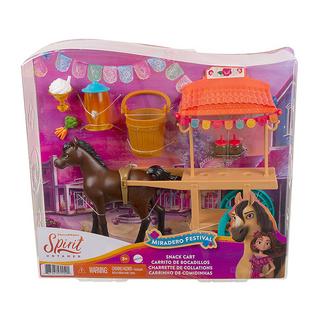 Mattel  Spirit Festivalstand mit Snacks & Pony 