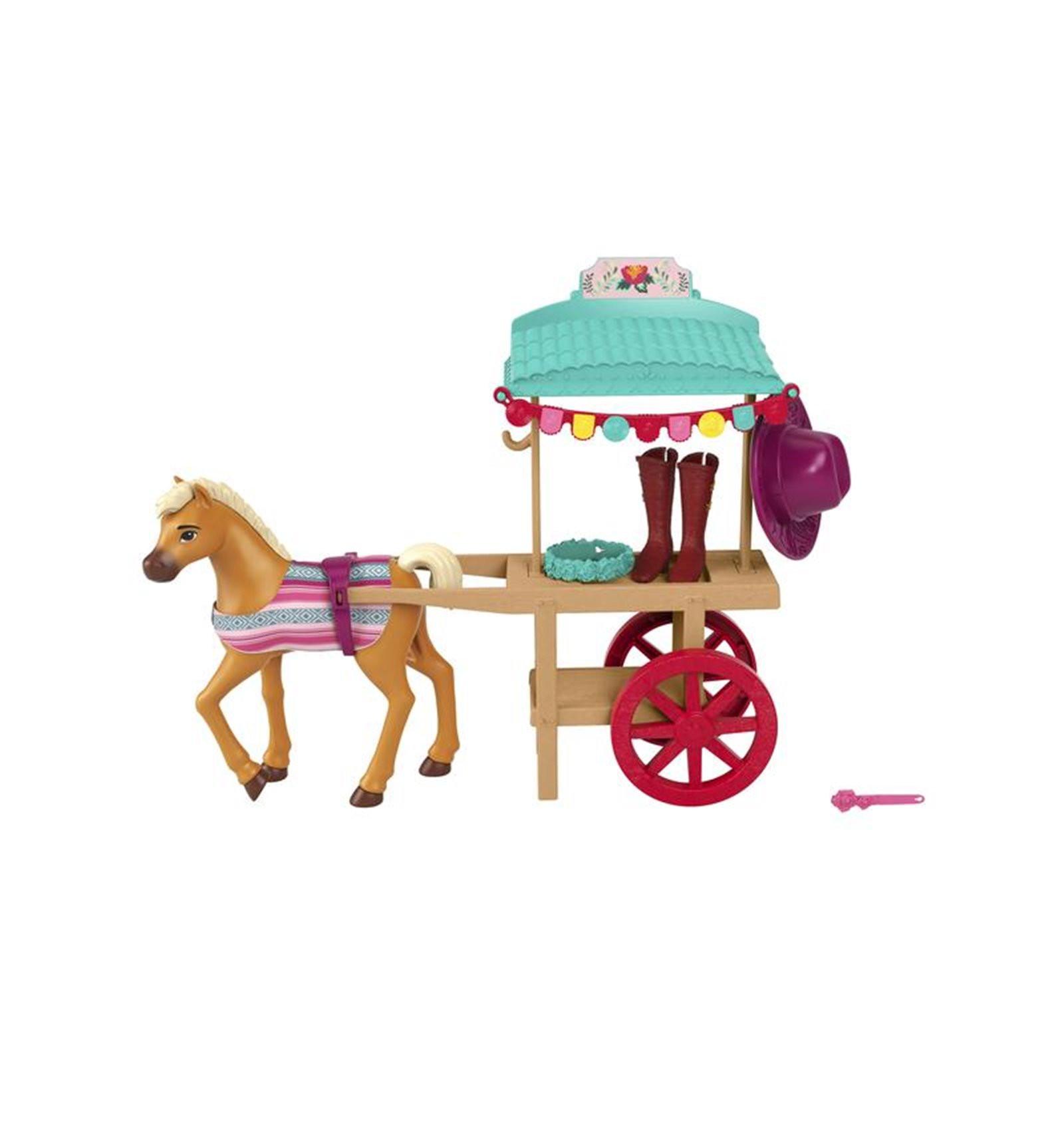 Mattel  Spirit Festivalstand mit Snacks & Pony 