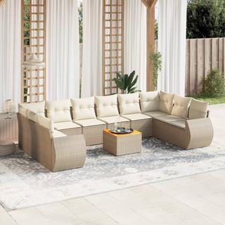 VidaXL Garten sofagarnitur poly-rattan  