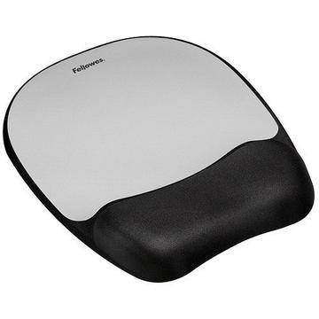9175801 tappetino per mouse Nero, Argento
