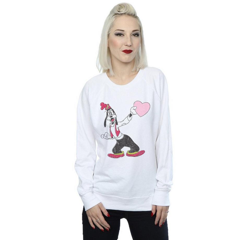 Disney Goofy Coeur Sweatshirt  