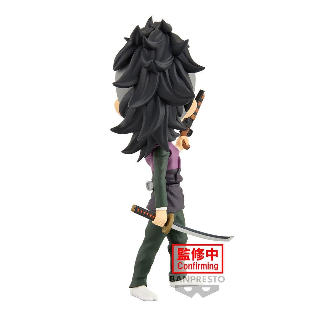 Banpresto  Ammazzademoni Kimetsu no Yaiba Genya Shinazugawa Q posket figure 14 cm 