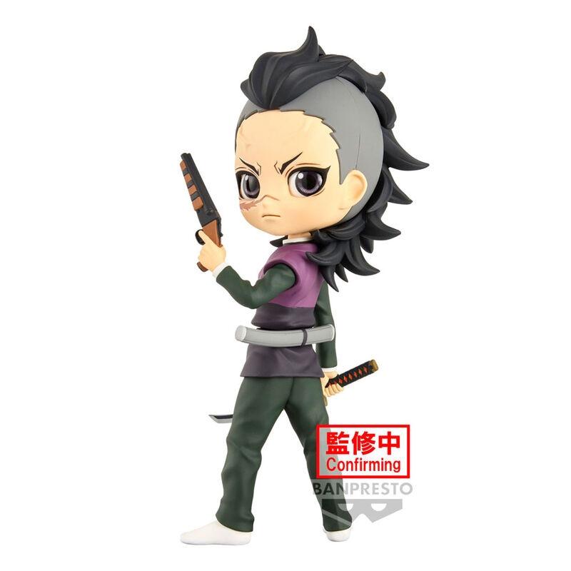 Banpresto  Ammazzademoni Kimetsu no Yaiba Genya Shinazugawa Q posket figure 14 cm 