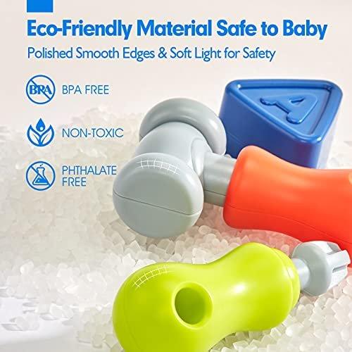 Activity-board  Jouets pour bébés à partir de 1 an, établi pour enfants, cube de motricité avec jouet lumineux musical 