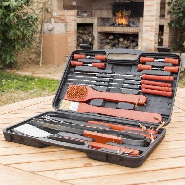 InnovaGoods  Set barbecue, 18 pezzi 