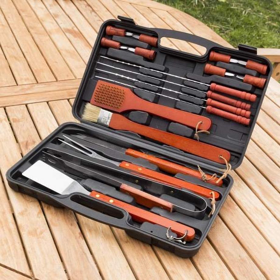 InnovaGoods  BBQ-Set, 18-teilig 