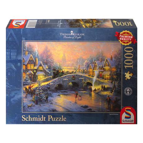 Schmidt Spiele  Schmidt Spirit of Christmas, 1000 Stück 