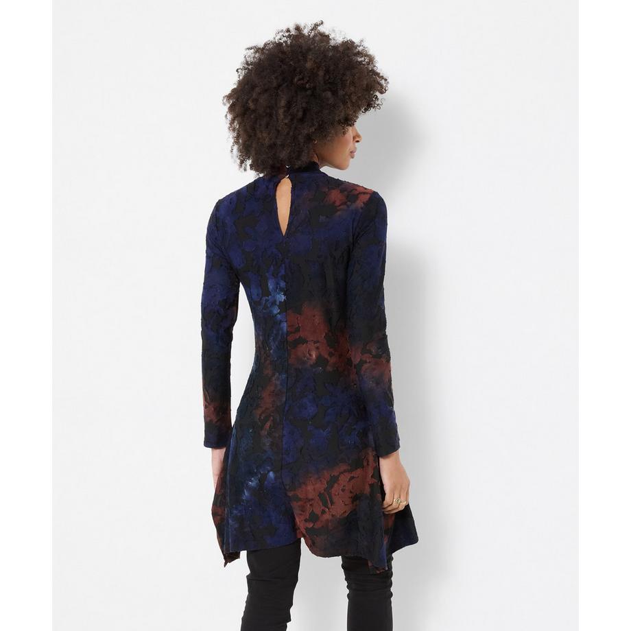 Joe Browns Tunika mit Stehkragen und floralem Jacquard  