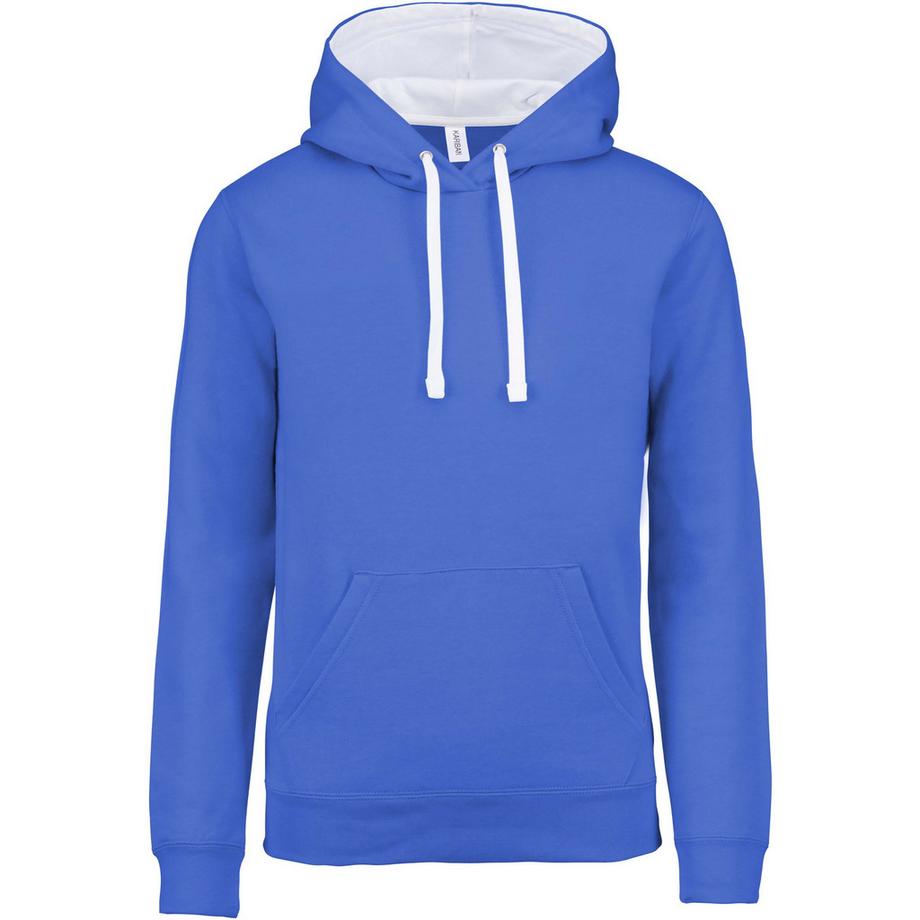 Kariban Kapuzenpullover Contrastée  