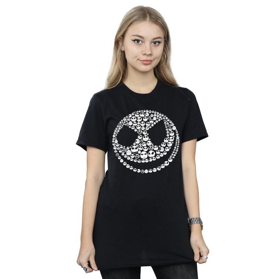 Disney Nightmare Before Christmas Jack Skellington Face T-Shirt  