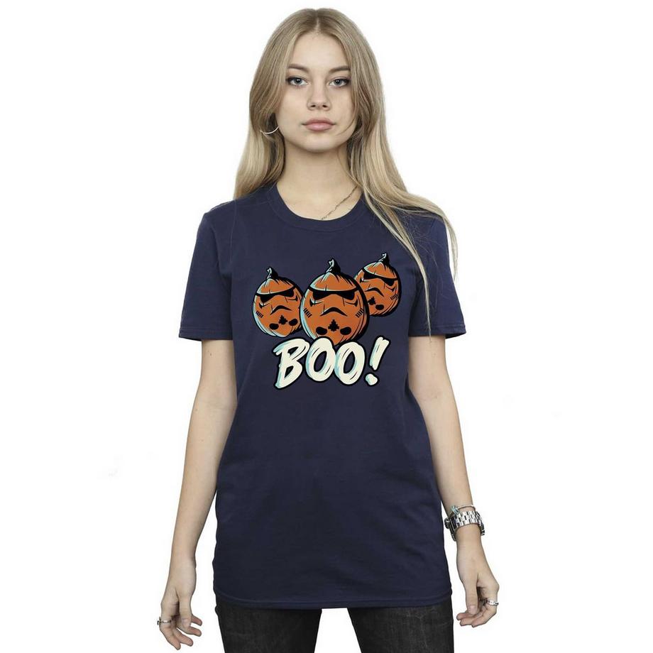 STAR WARS Boo! Stormtrooper Citrouille T-Shirt  