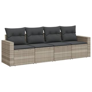 VidaXL Garten sofagarnitur poly-rattan  