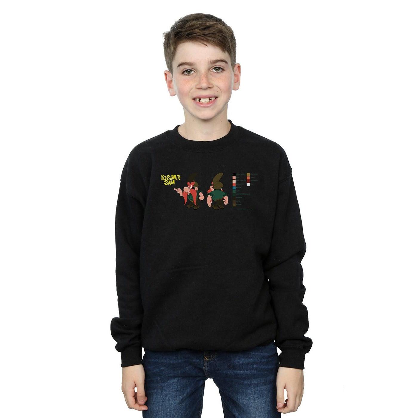 LOONEY TUNES  Yosemite Sam Colour Code Sweatshirt 