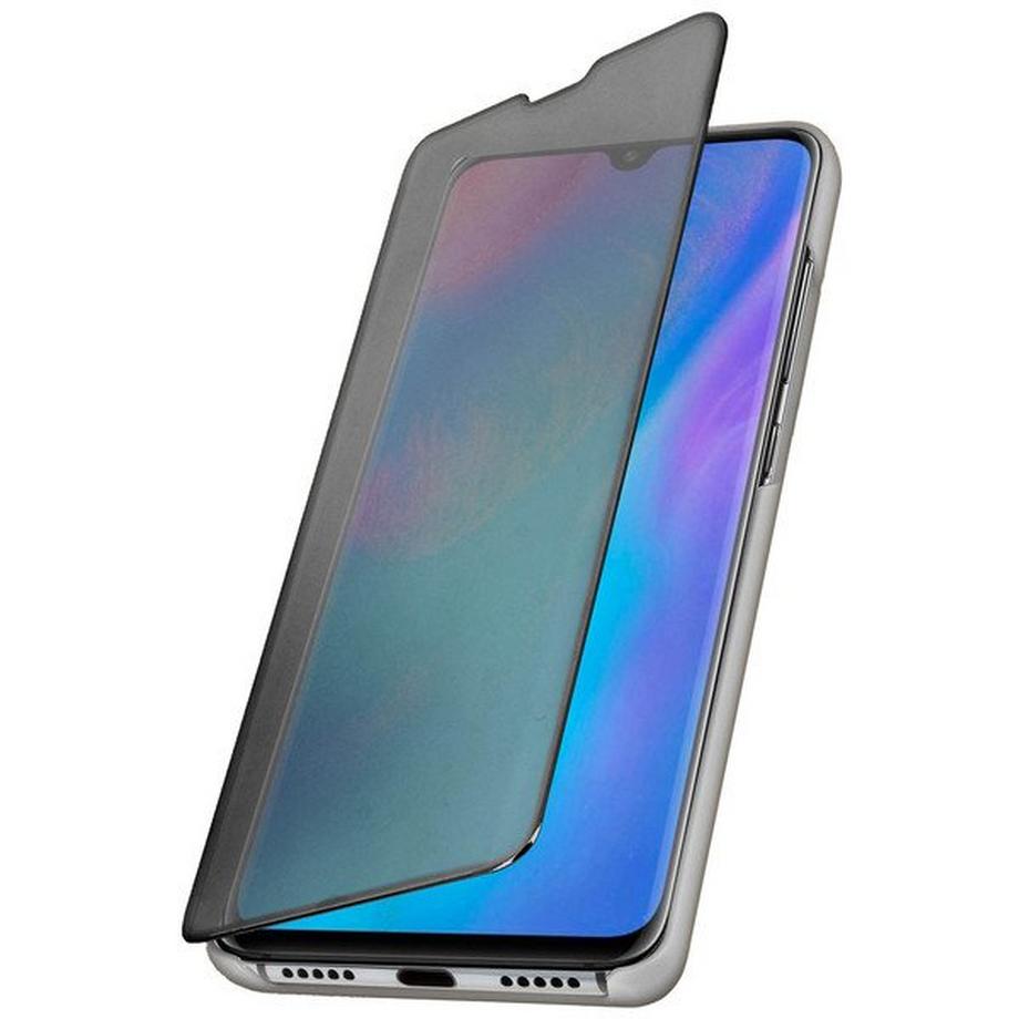 Avizar  Clear View Cover Huawei P30 Pro Silber 
