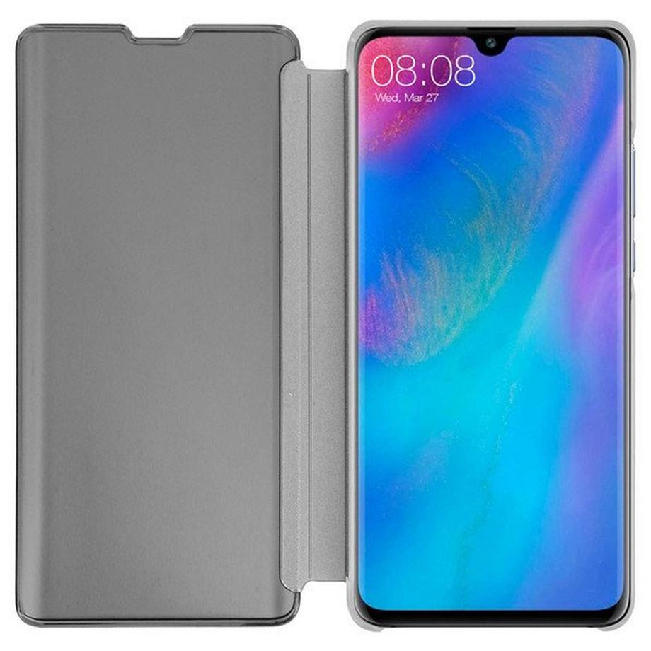 Avizar  Clear View Cover Huawei P30 Pro Silber 
