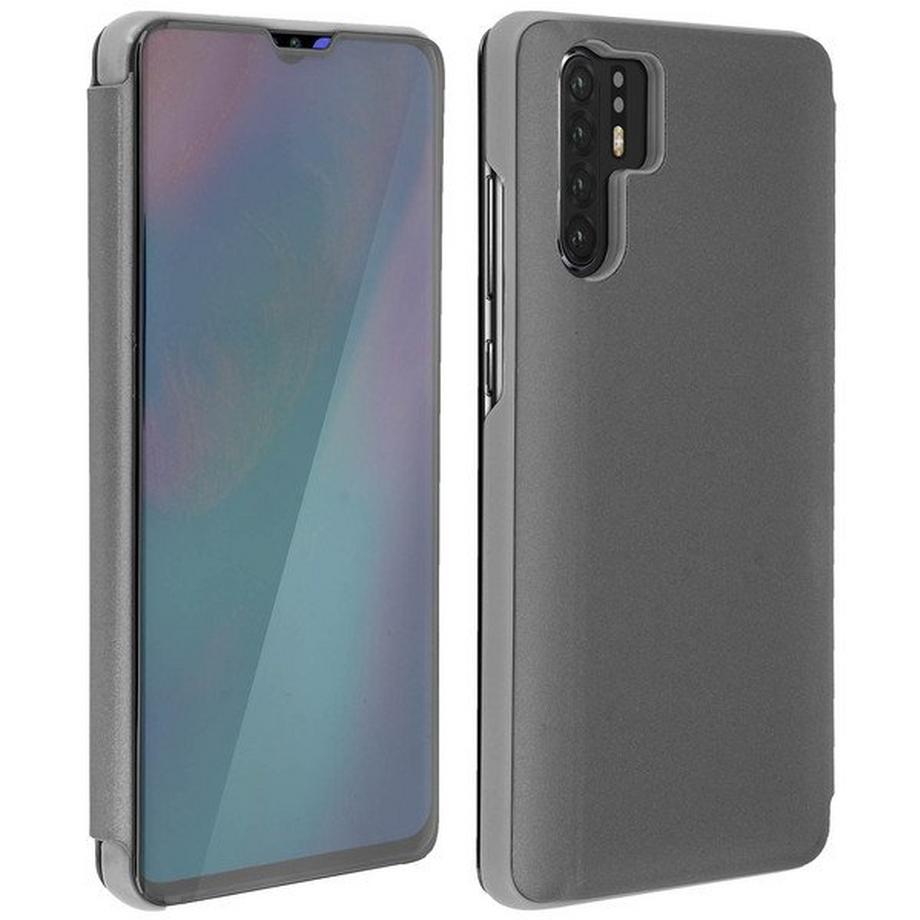 Avizar  Clear View Cover Huawei P30 Pro Silber 