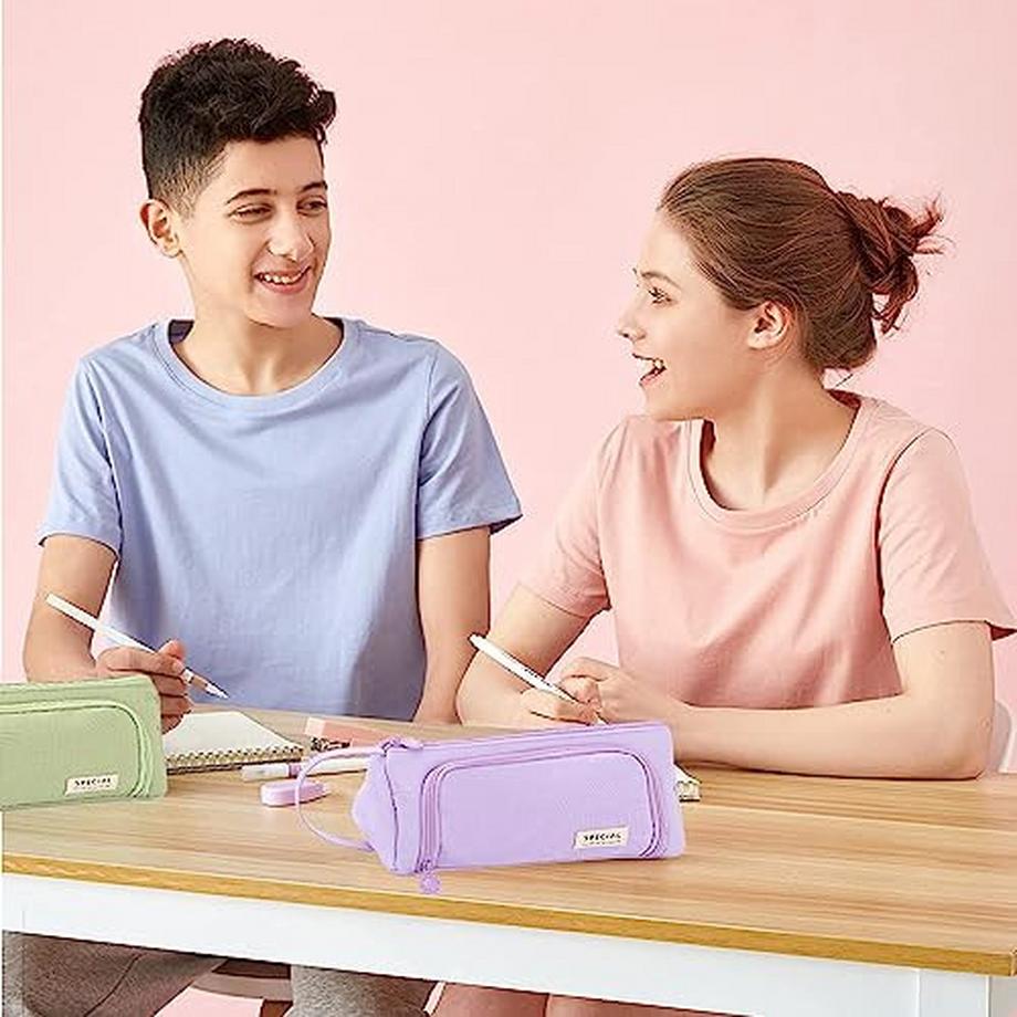 Only-bags.store  Federmäppchen für Jugendliche, Federmäppchen mit großem Fassungsvermögen 