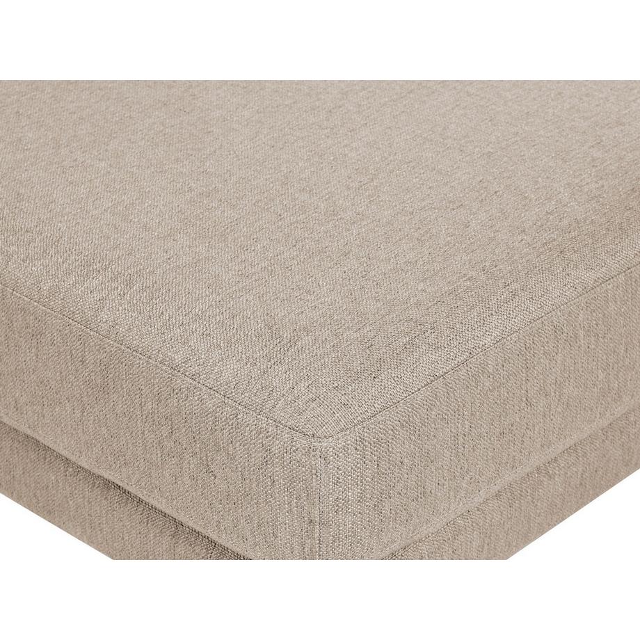 Beliani Ottomane aus Stoff Klassisch SIGTUNA  