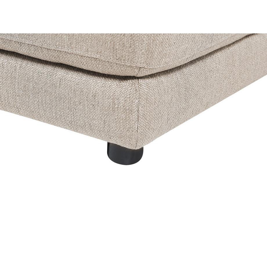 Beliani Ottomane aus Stoff Klassisch SIGTUNA  